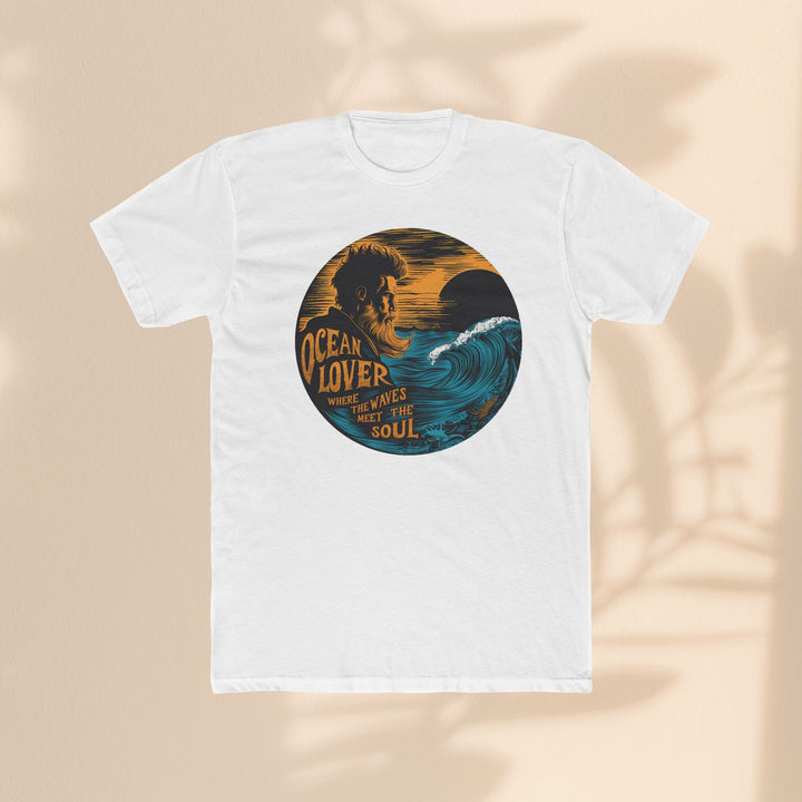 Unisex Cotton Crew Tee - Ocean Lover Soul