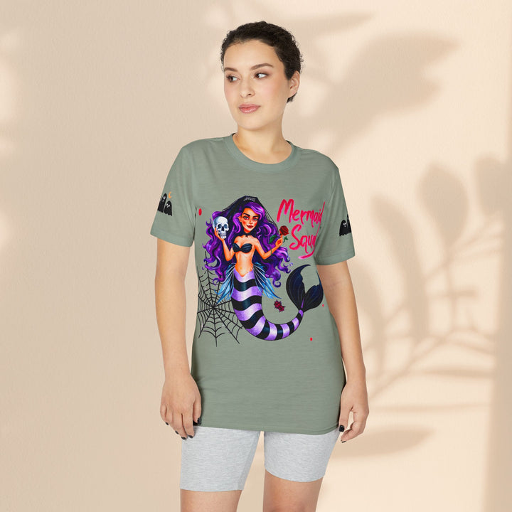 Mermaid Squad Graphic T-Shirt — Halloween Goth Mermaid Tee