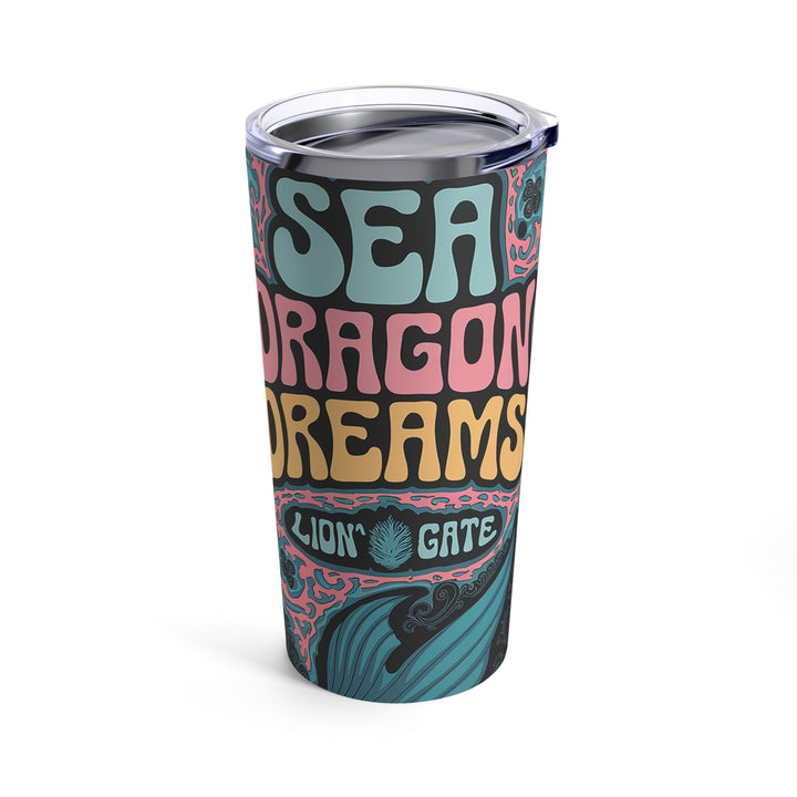 Tumbler 20oz - Sea Dragon Dreams Merman