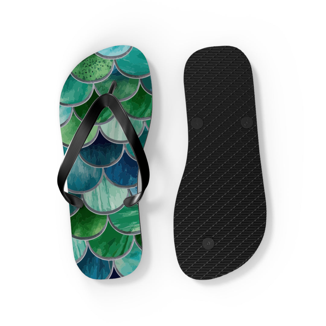 Flip Flops - Mermaid Scales