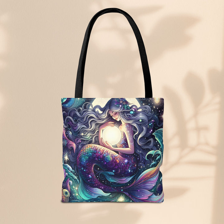 Celestial Mermaid Secret Tote Bag – Stylish Reusable Beach Trip Bag