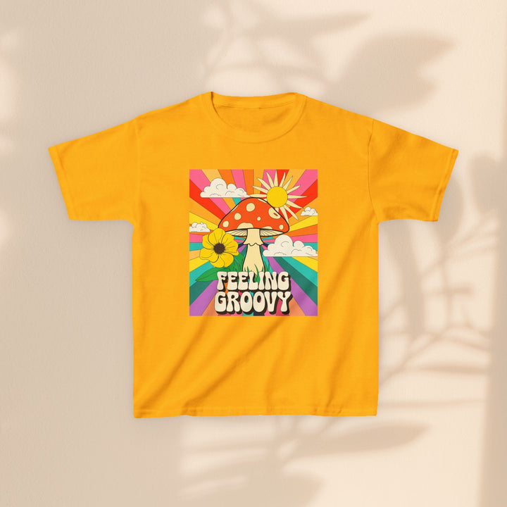 Kids Heavy Cotton™ Tee - Feeling Groovy