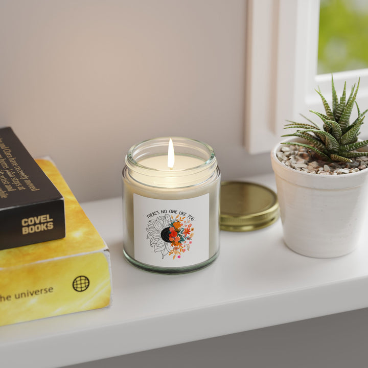 There is no one like you Scented Coconut Apricot Candles