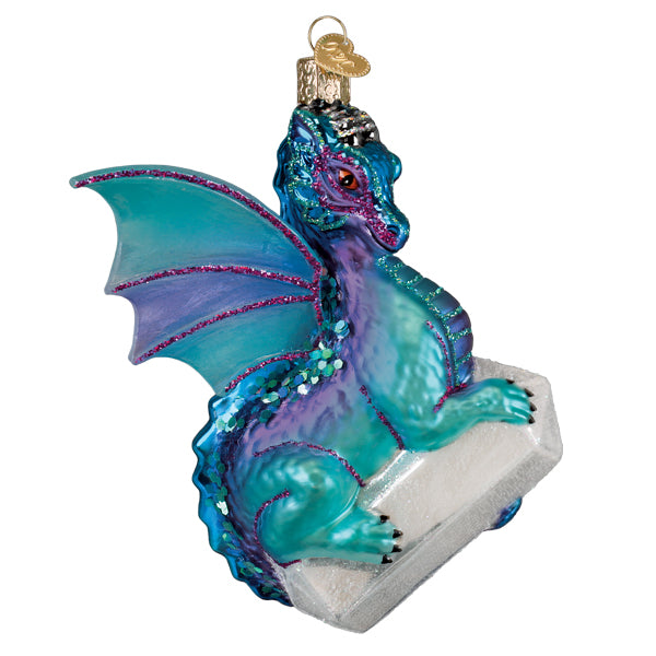 Celestial Dragon Christmas Ornament – Fantasy Holiday Décor