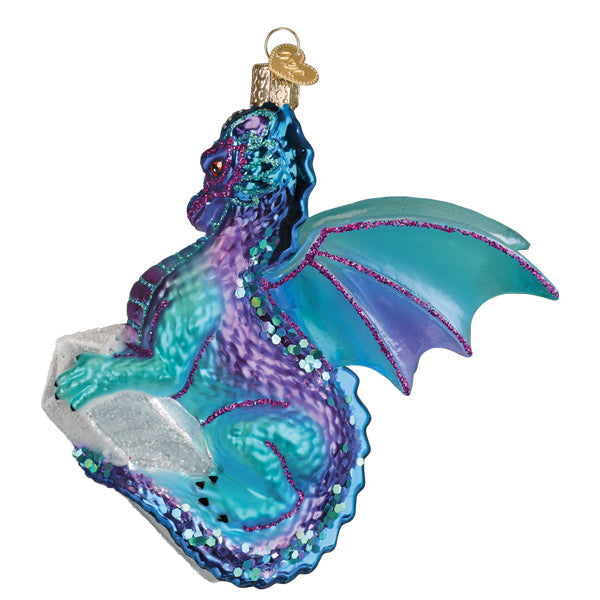 Celestial Dragon Christmas Ornament – Fantasy Holiday Décor