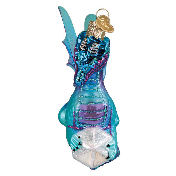 Celestial Dragon Christmas Ornament – Fantasy Holiday Décor