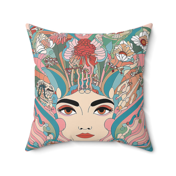 Pillow - Sea Dragon Woman Print