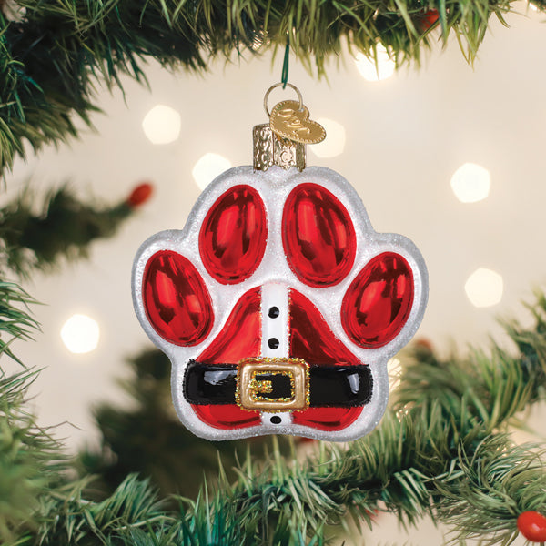 Santa Paws Christmas Ornament | Pet Lover Gift