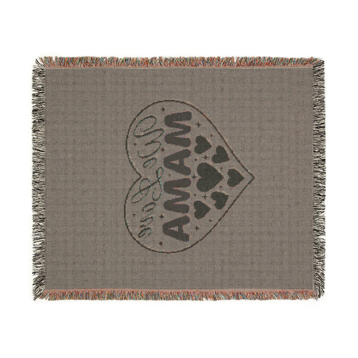 Woven Blanket - We Love Momma