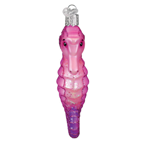 Shimmering Seahorse Christmas Ornament – Coastal Ocean Décor
