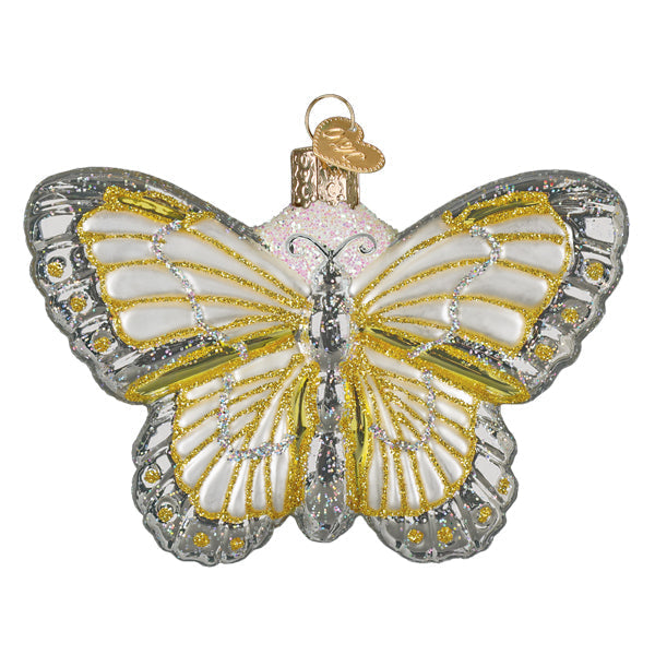 Sterling Butterfly Christmas Ornament – Elegant Keepsake Gift