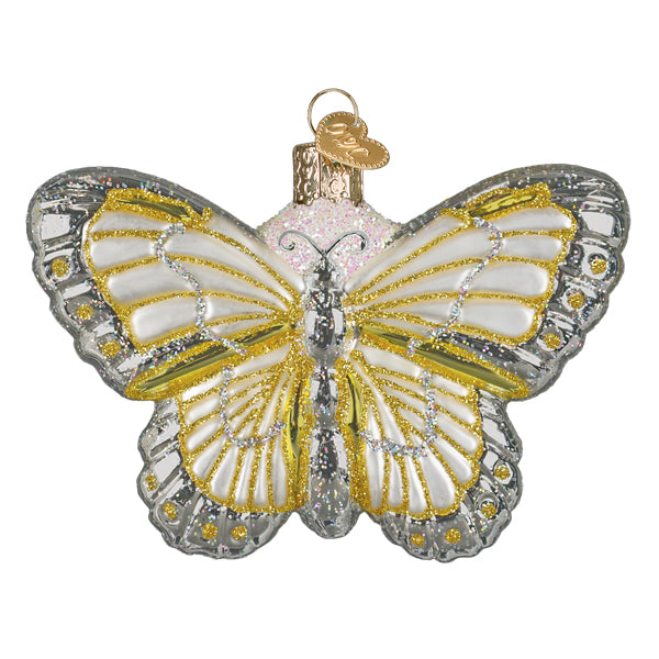 Sterling Butterfly Christmas Ornament – Elegant Keepsake Gift