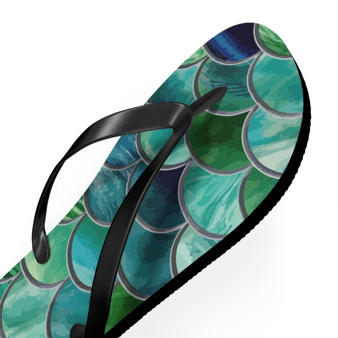 Flip Flops - Mermaid Scales