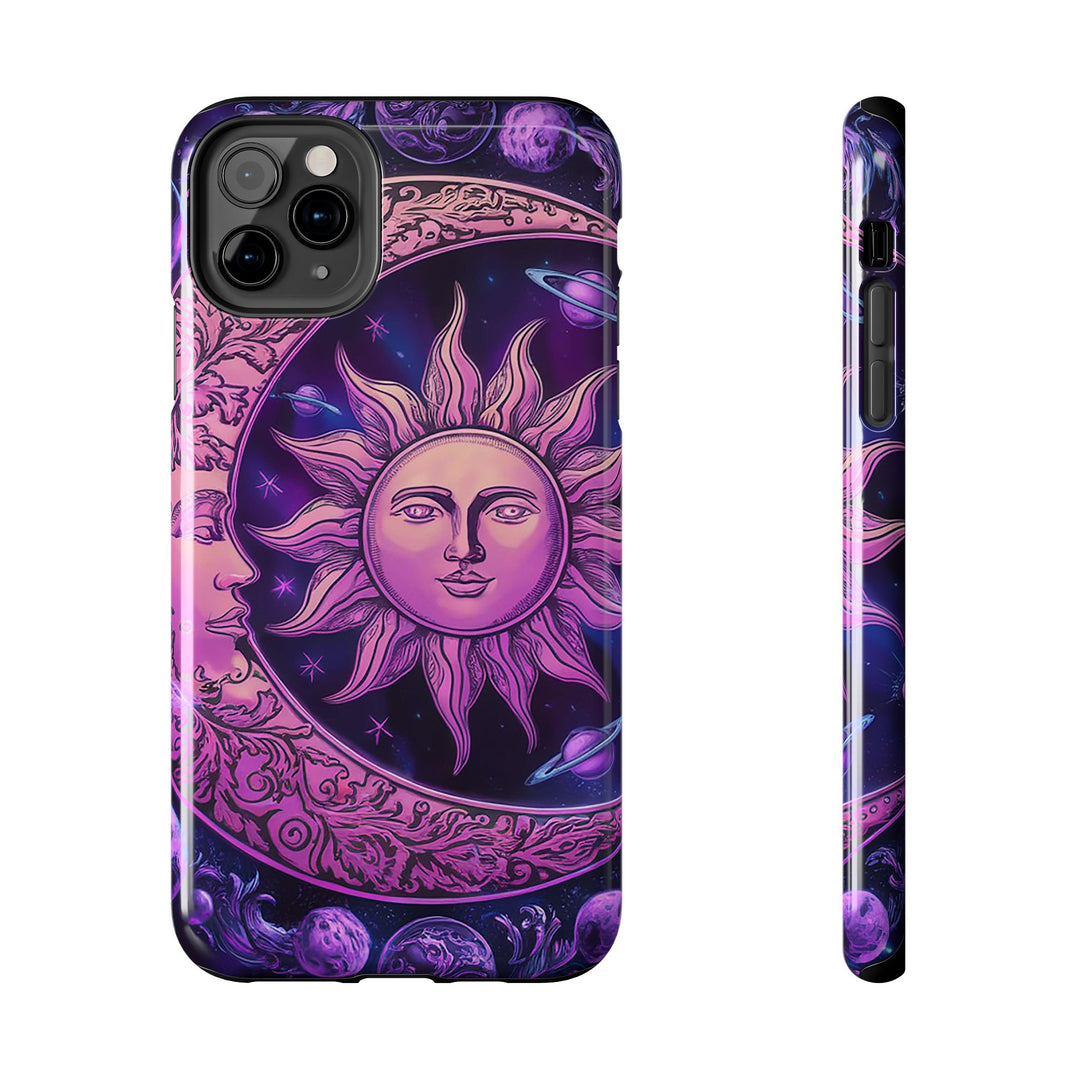 Tough Phone Cases - Purple Moon