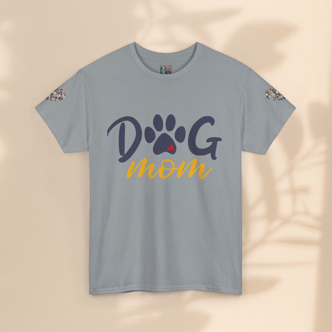 Dog Mom Unisex Heavy Cotton Tee - Cute Pet Lover Shirt for Every Occasion