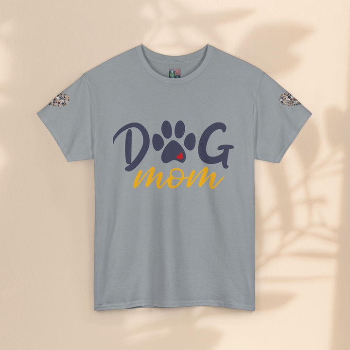 Dog Mom Unisex Heavy Cotton Tee - Cute Pet Lover Shirt for Every Occasion