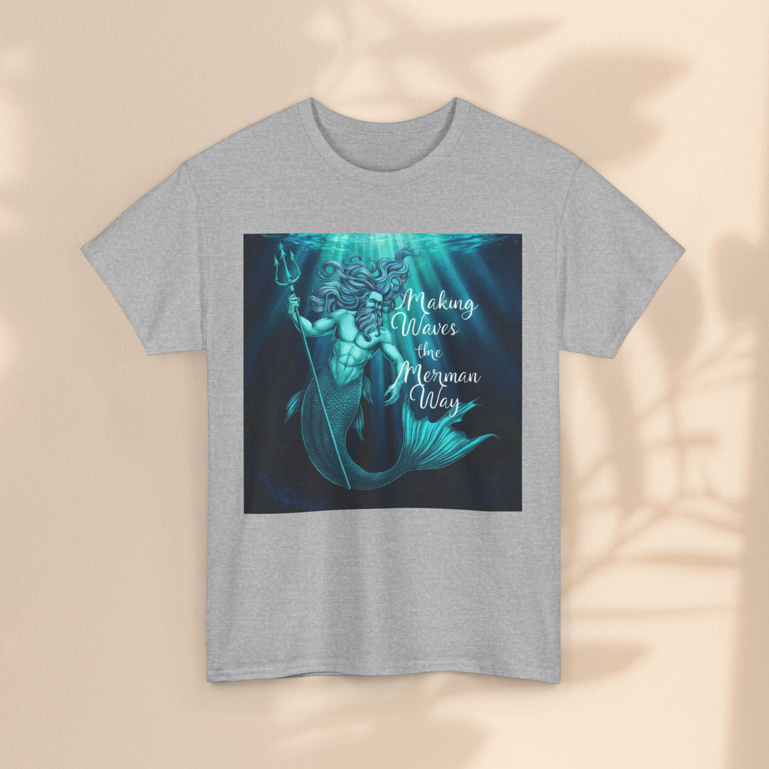 Unisex Heavy Cotton Tee - Guardian of the Sea