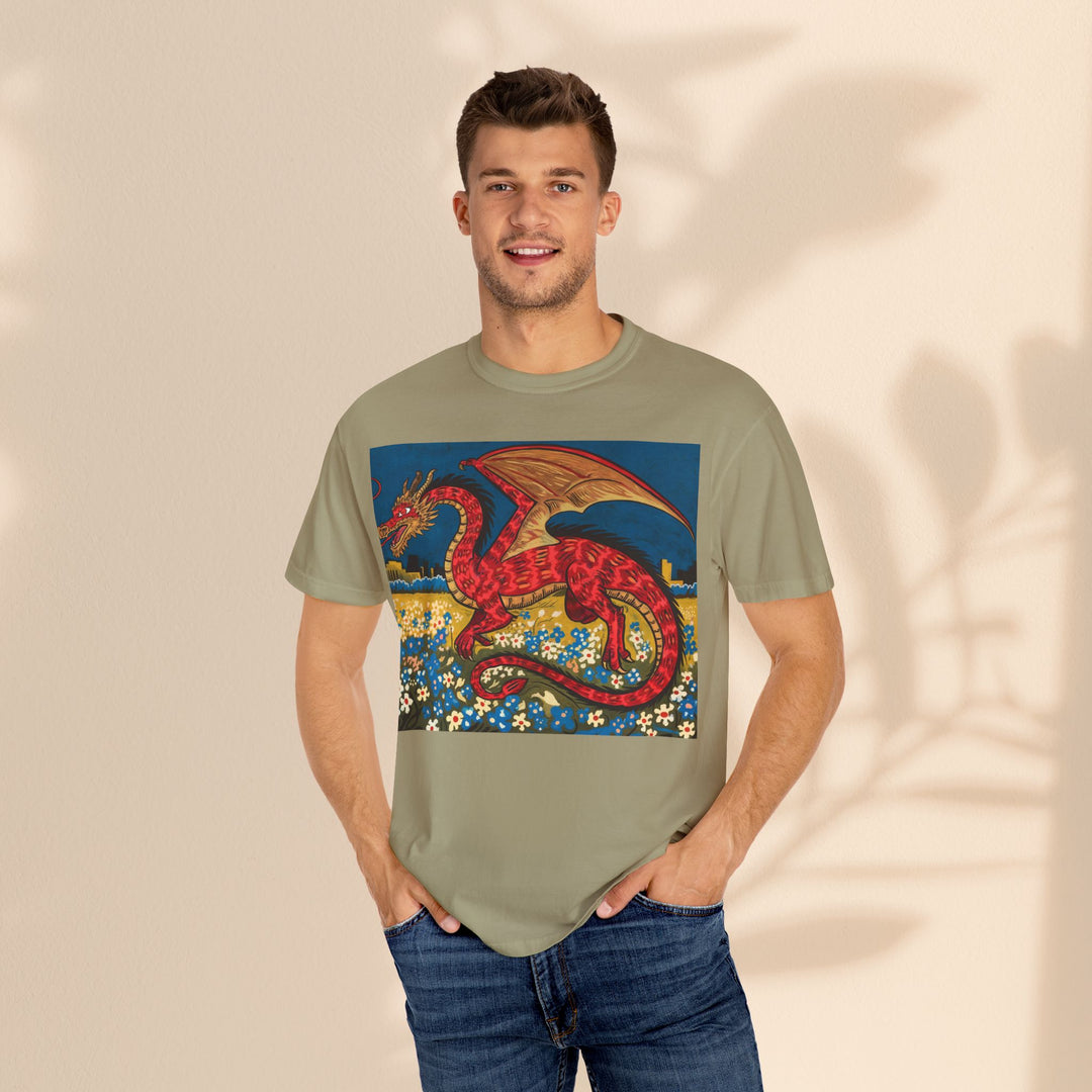 Pequeño Dragón Garment-Dyed T-shirt