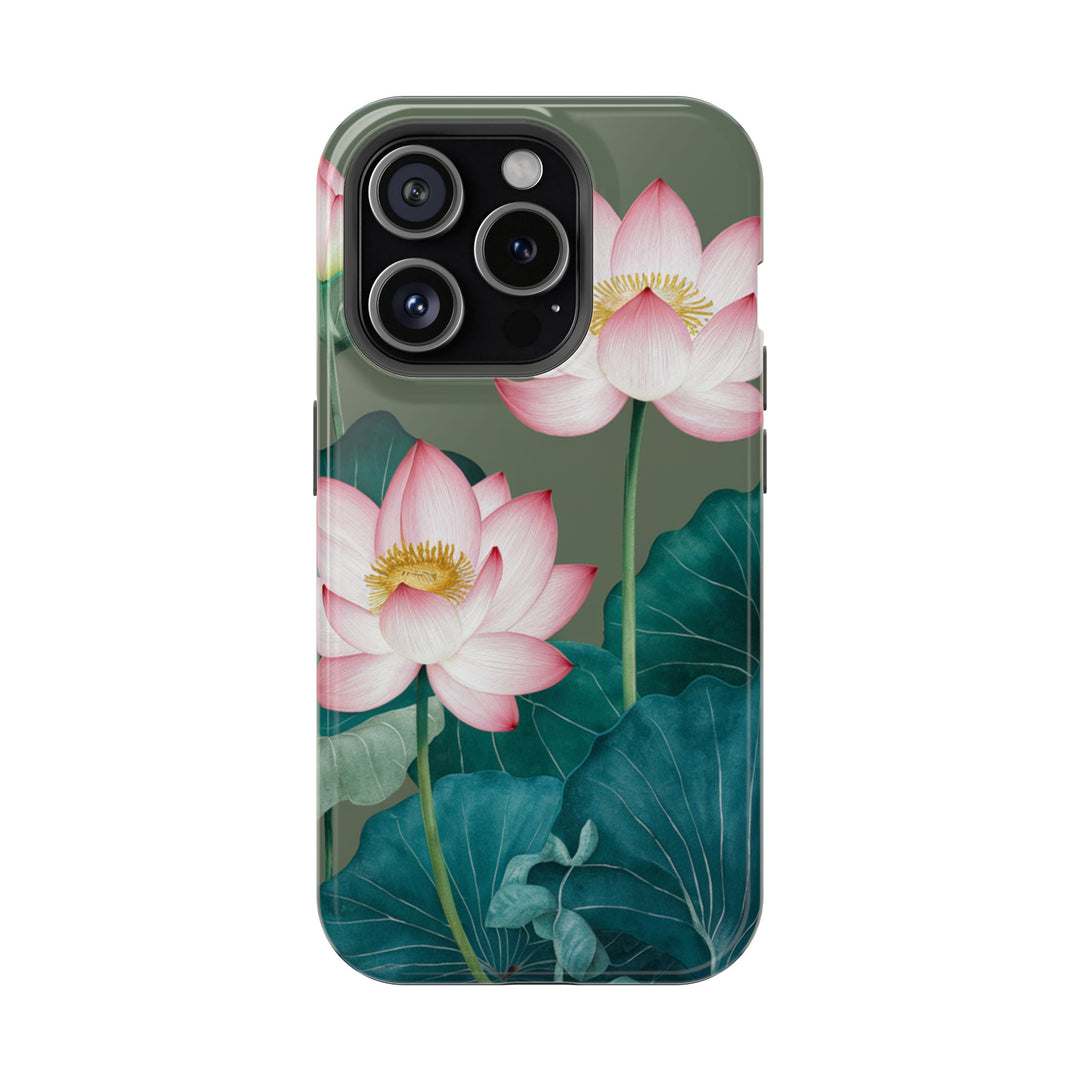 Impact-Resistant Cases - Lotus Flowers