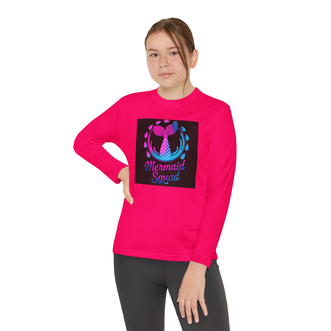 Youth Long Sleeve Competitor Tee - Mermaid Squad