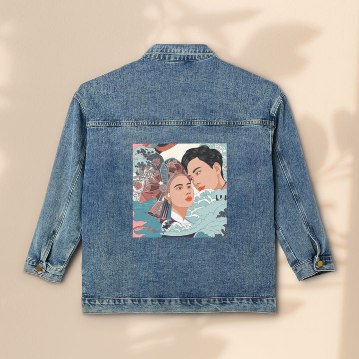 Denim Jacket - Sea Dragon Love