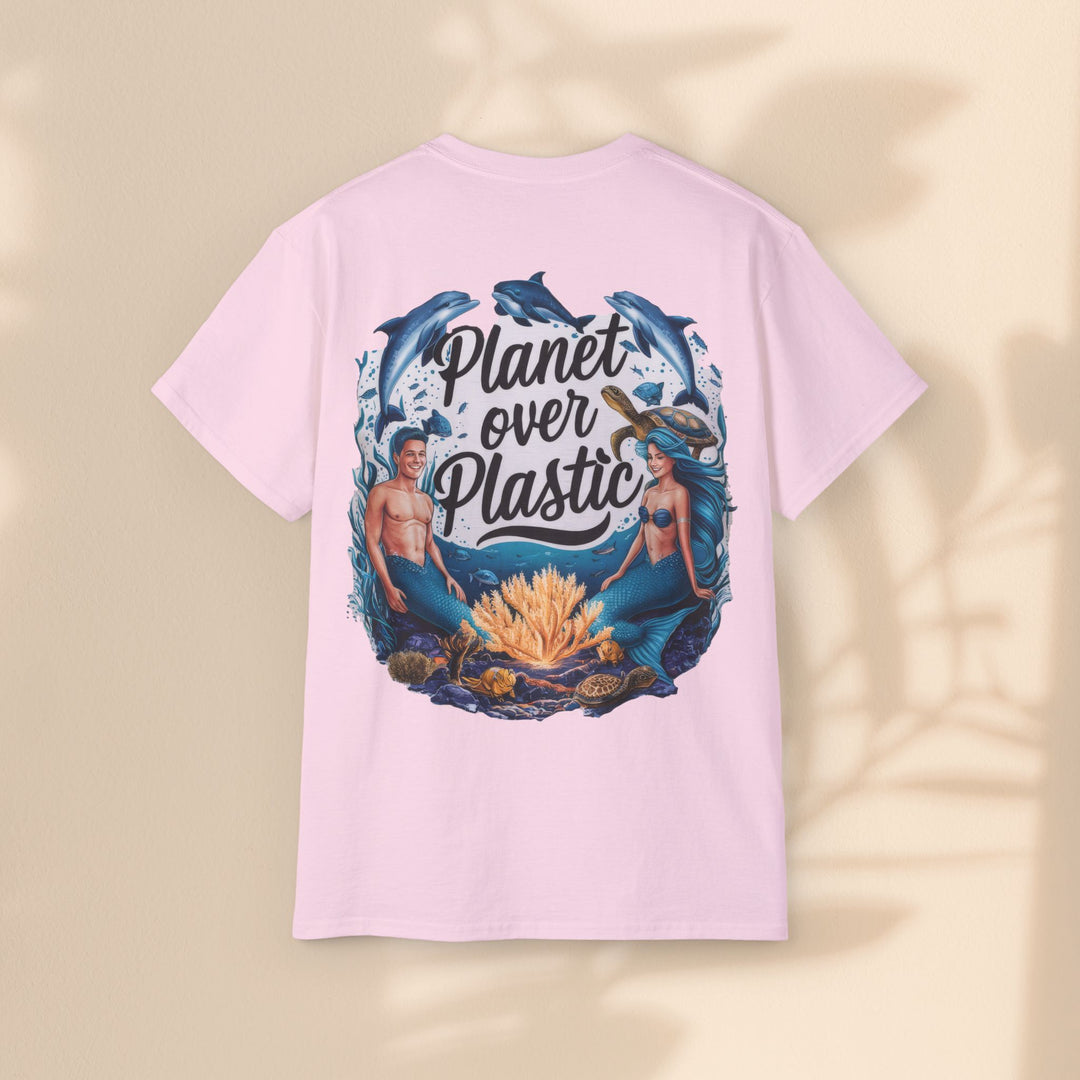 Unisex Ultra Cotton Tee - Planet Over Plastic