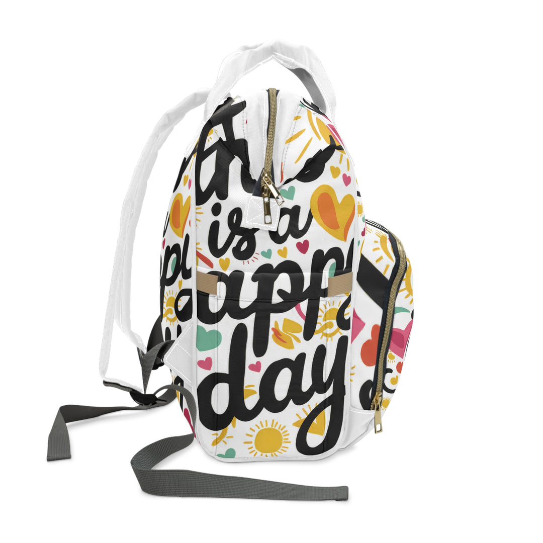 Multifunctional Diaper Backpack - This Is A Happy Day