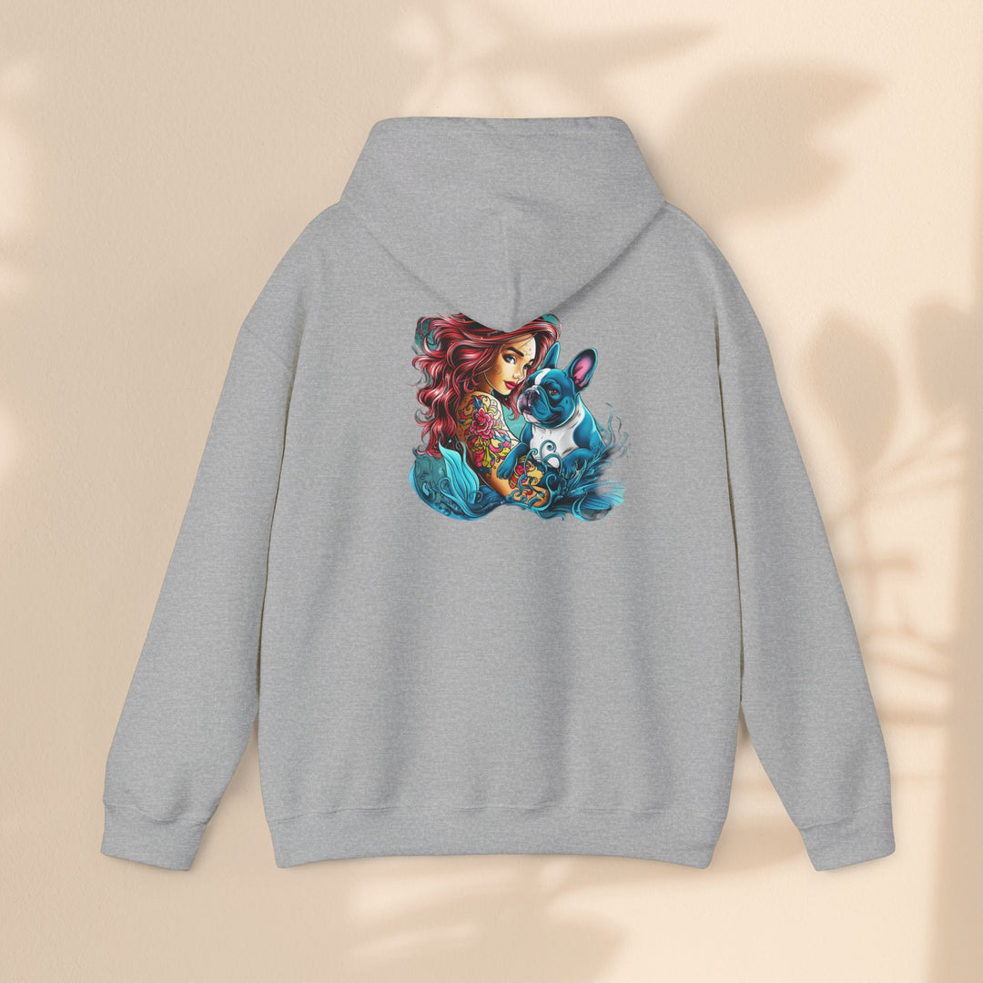 Unisex Heavy Blend™ Hooded Sweatshirt - Frenchie Tatoo