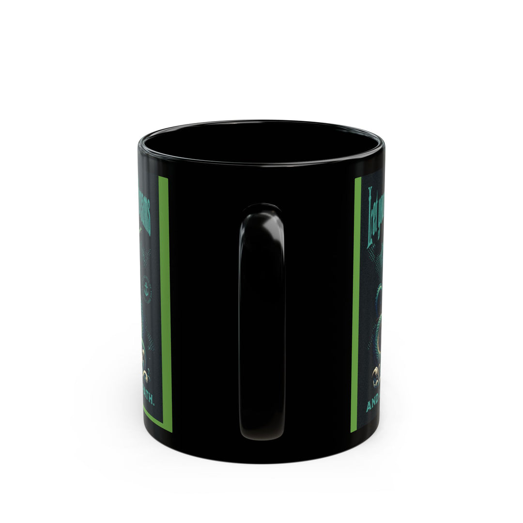 Black Mug (11oz, 15oz) - Dragon Light