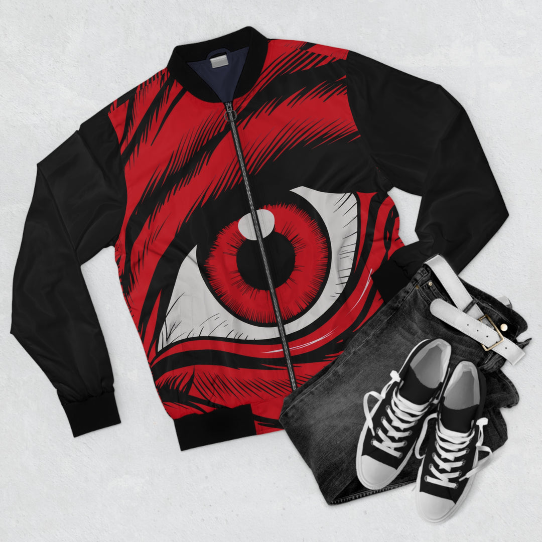 Men's Bomber Jacket  - Red Eye