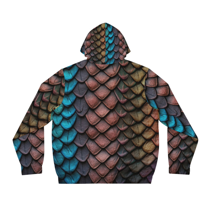 Men's Full-Zip Hoodie - Dragon Scales