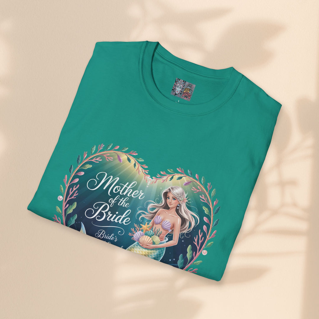 Mother of the Bride Mermaid Unisex Softstyle T-Shirt