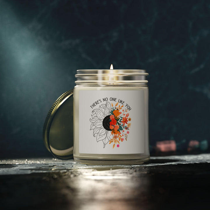 There is no one like you Scented Coconut Apricot Candles