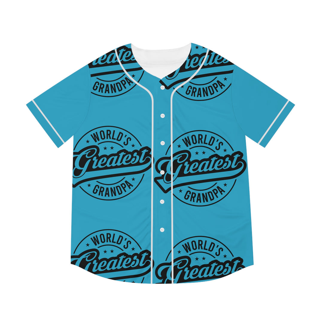 Men's Baseball Jersey  - Worlds Greatest Grandpa