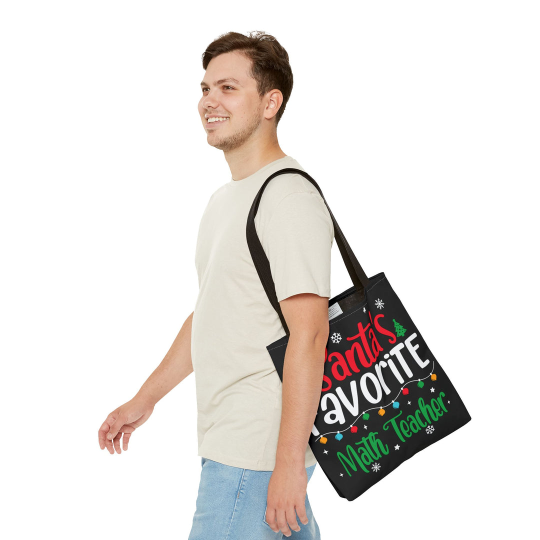 Tote Bag  - Santa's Favorite Math Teacher