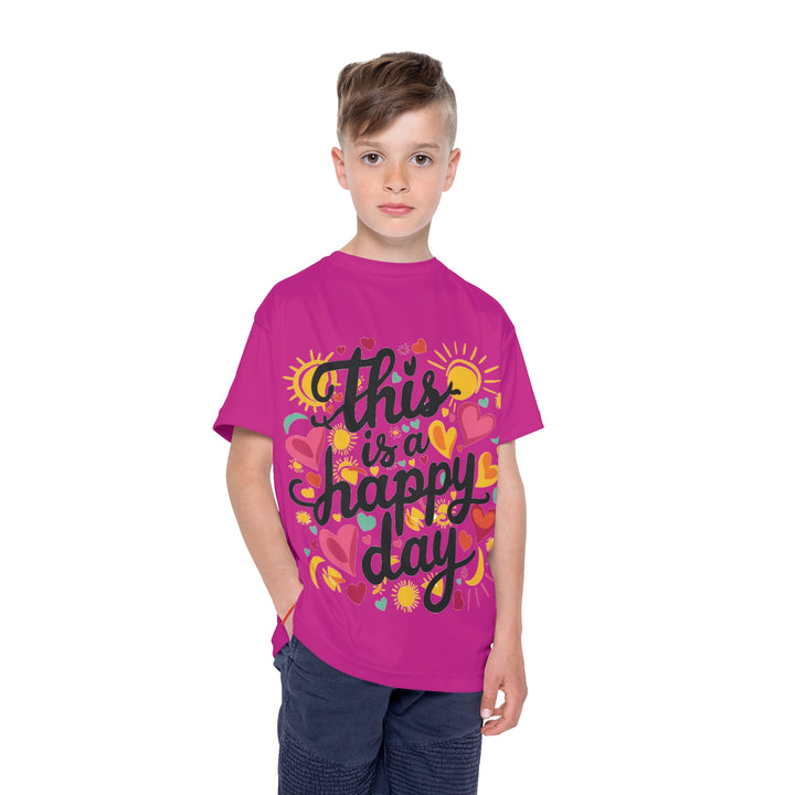 Kids Sports Jersey - This is a Happy Day