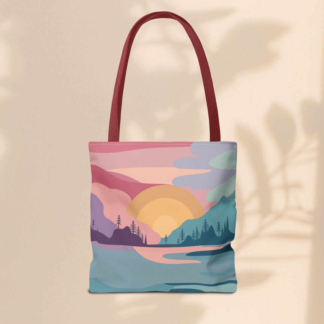 Tote Bag - Pastel Scene