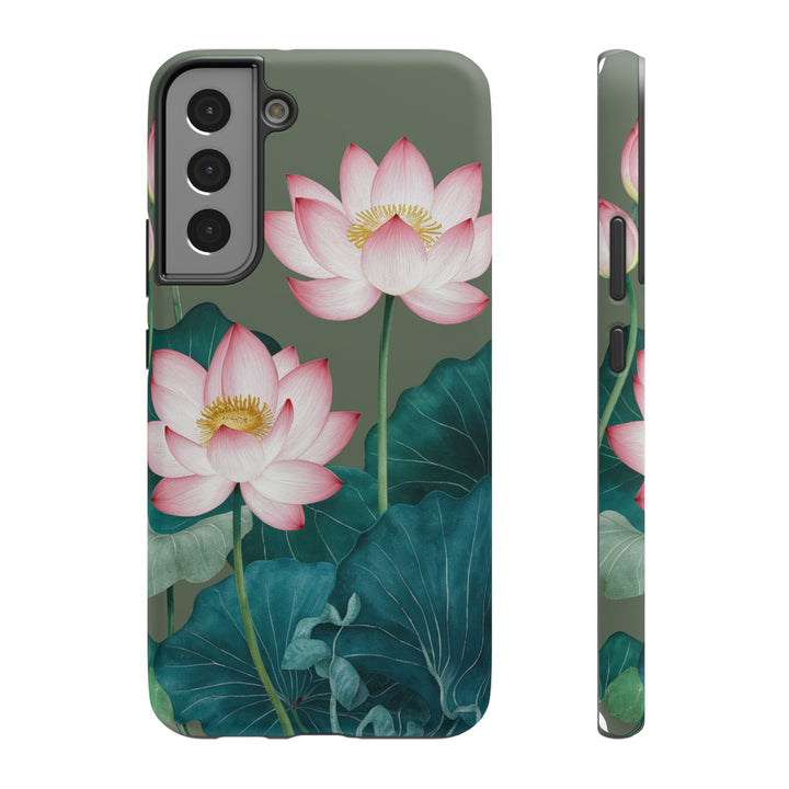 Impact-Resistant Cases - Lotus Flowers