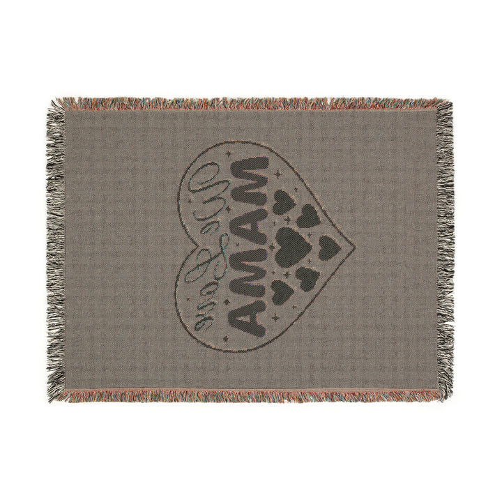 Woven Blanket - We Love Momma