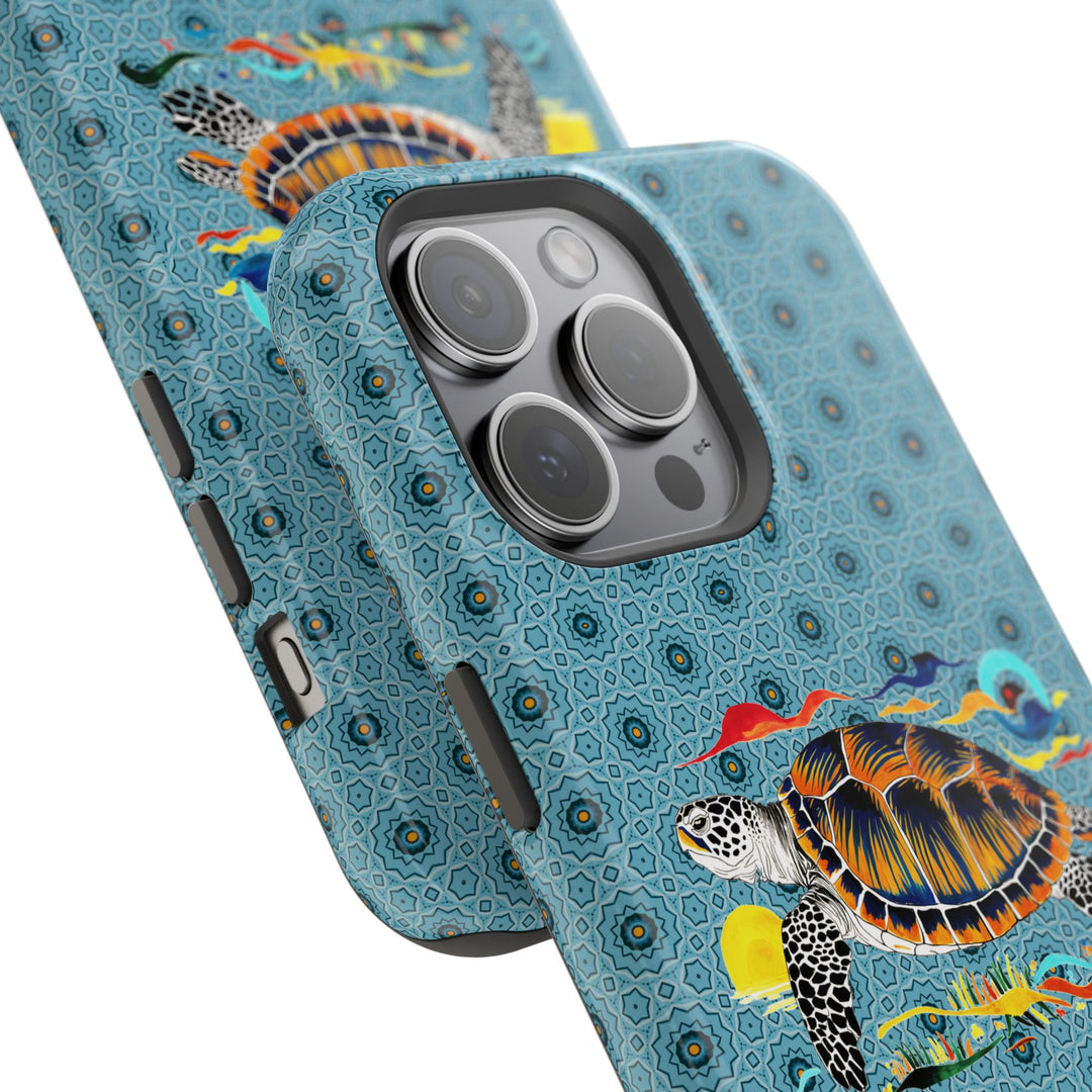 Impact-Resistant Cases - Sea Turtle Bliss