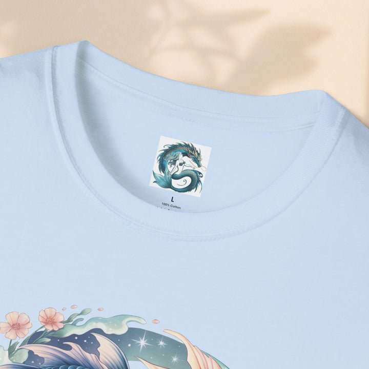 Pisces Zodiac T-Shirt, Softstyle Tee, Astrological Gift, Horoscope Apparel, Birthday Gift for Pisces, Astrology Merch