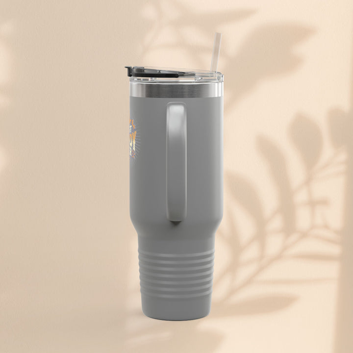 Best Dad Ever Insulated Travel Mug - 40oz Coffee Cup for Dad's Daily Adventures