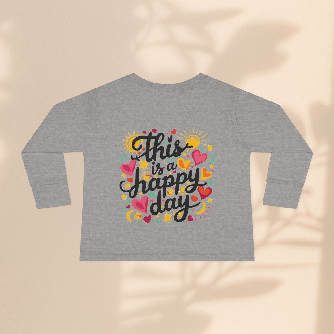 Toddler Long Sleeve Tee - This is a Happy Day