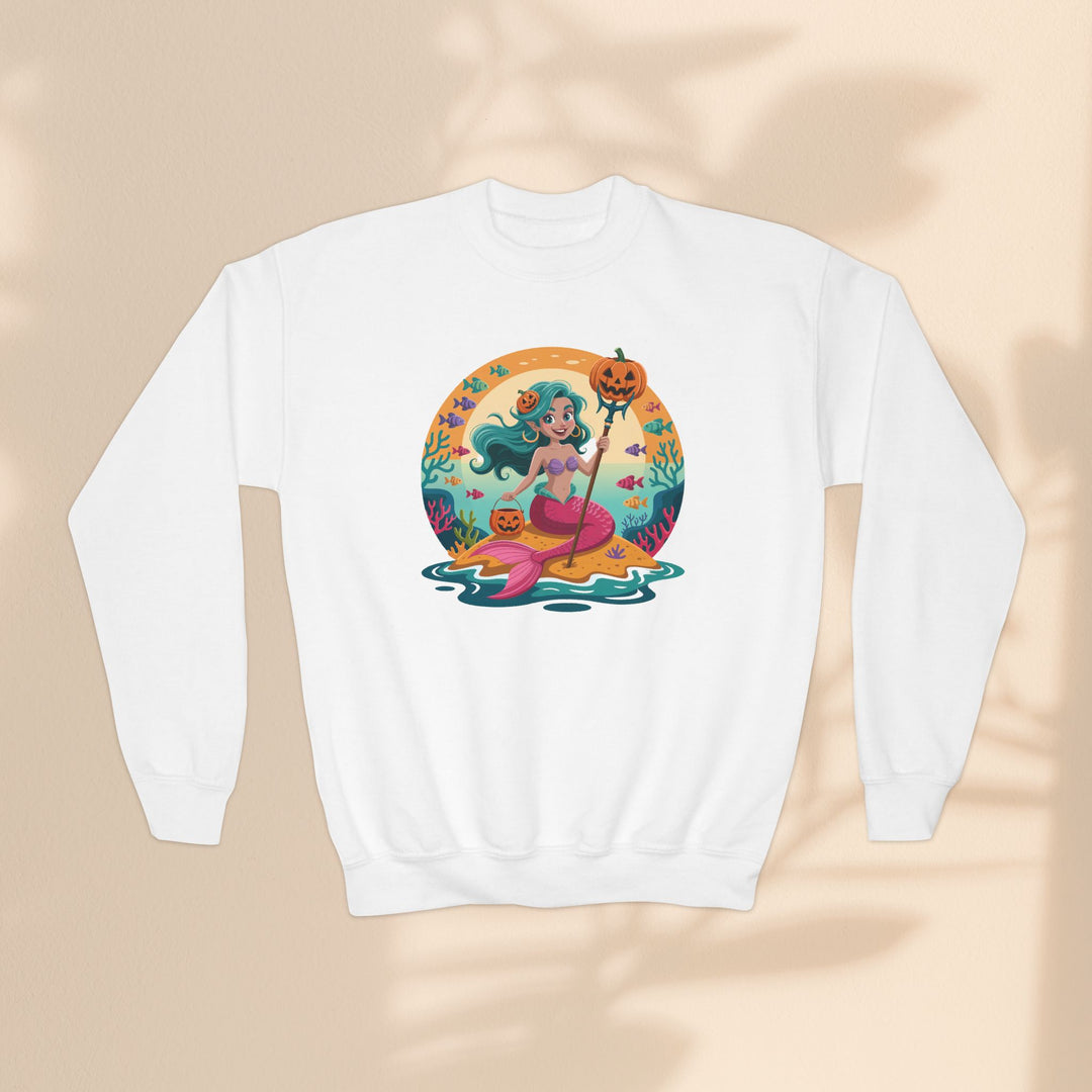 Enchanting Mermaid Halloween Youth Sweatshirt
