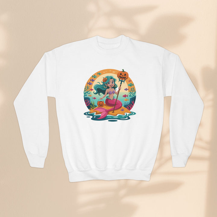 Enchanting Mermaid Halloween Youth Sweatshirt
