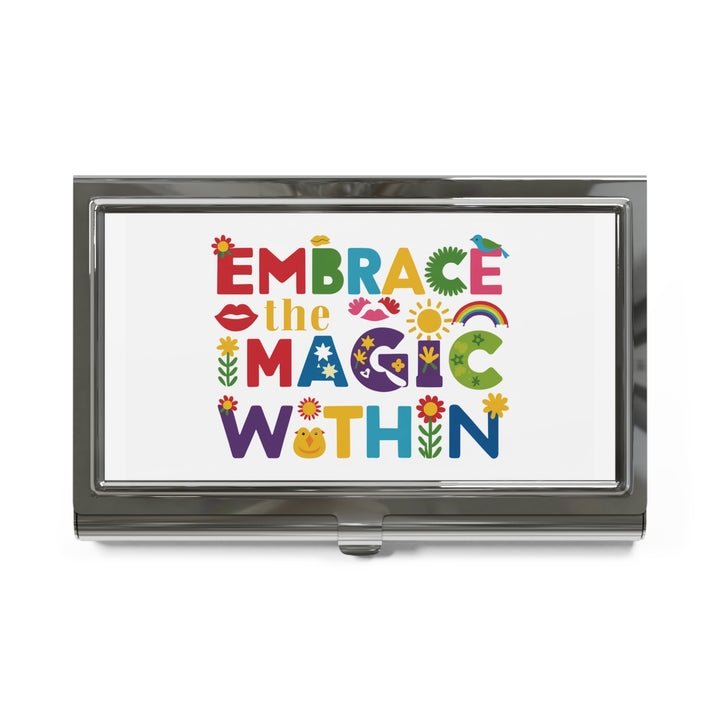 Business Card Holder - Embrace the Magic Within