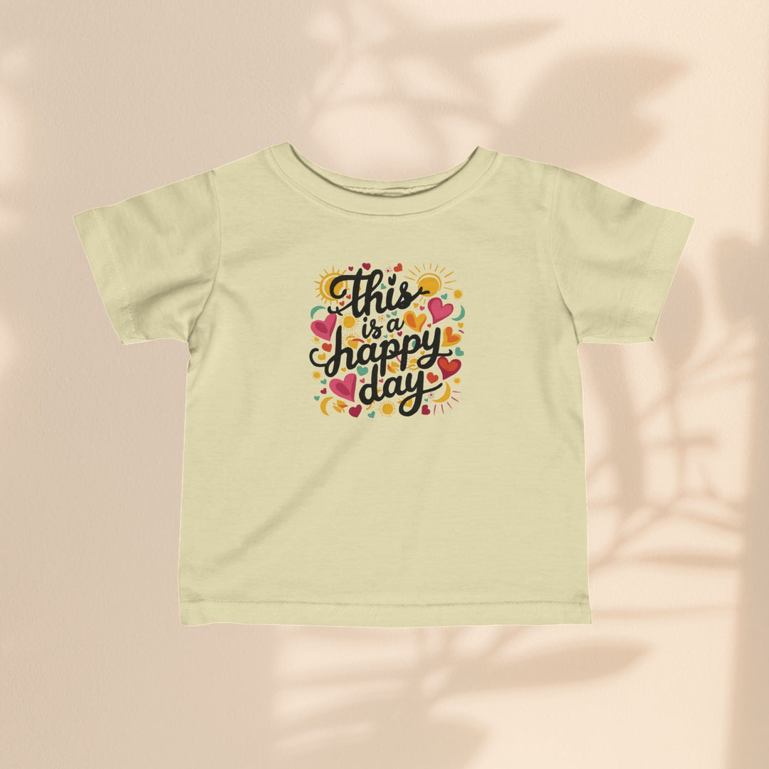 Infant Fine Jersey Tee - This is a Happy Day