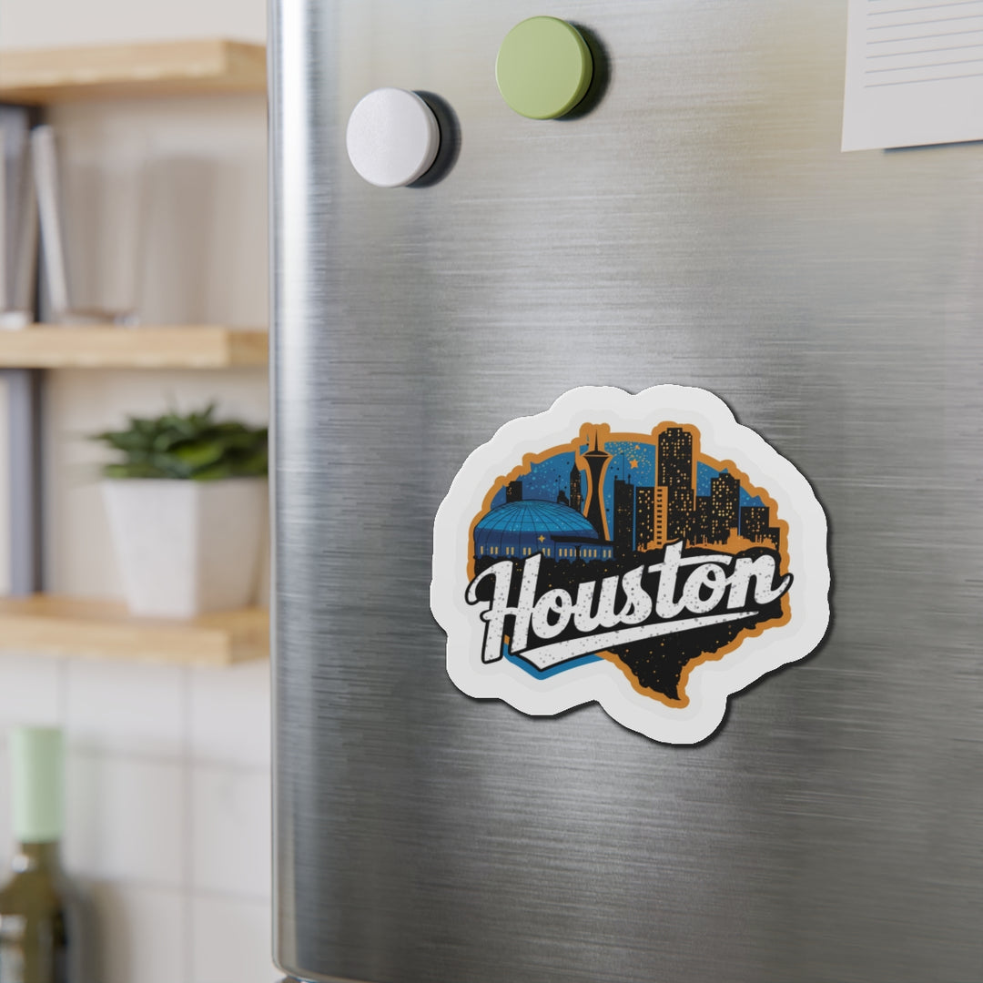 Die-Cut Magnets - Houston Texas