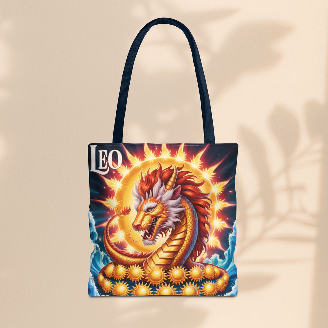 Leo Zodiac Tote Bag, Astrology Bag, Horoscope Tote, Birthday Gift, Festival Bag, Celestial Art Bag