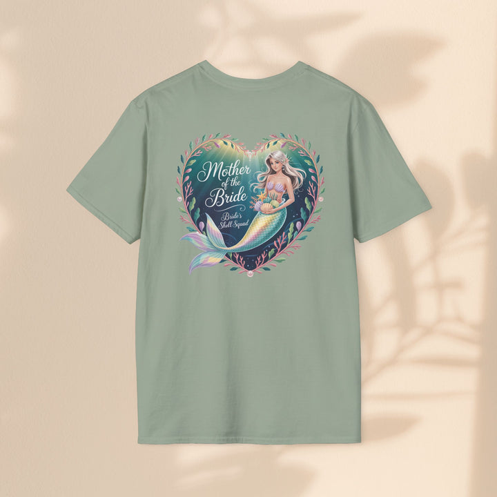 Mother of the Bride Mermaid Unisex Softstyle T-Shirt